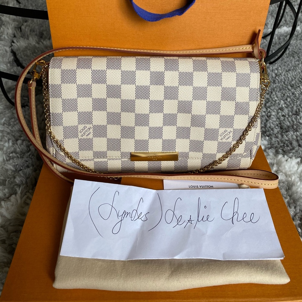 ‼️Sold‼️Hard to find favorite mm damier azur‼️💗😍
